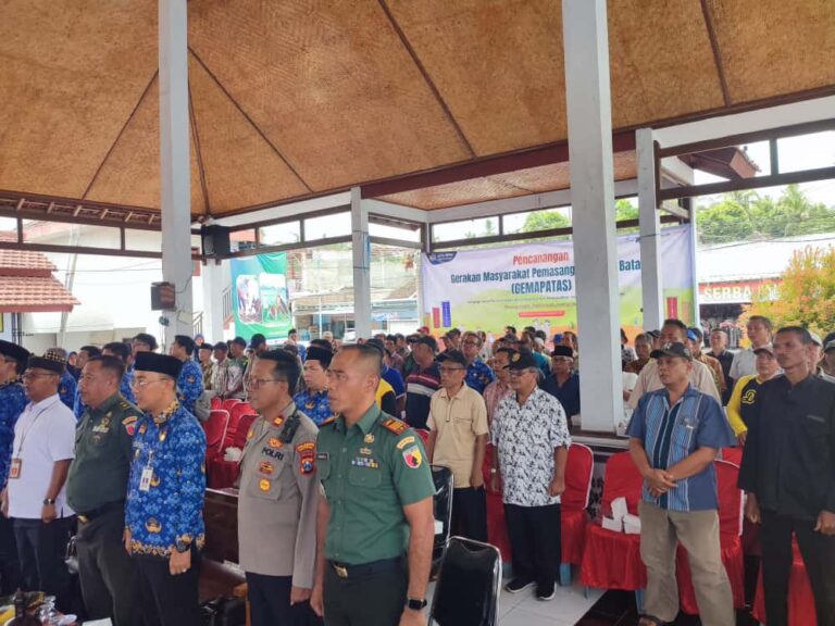 Danramil 0825/03 Glagah Dampingi Kasdim Banyuwangi di Pencanangan GEMAPATAS, Wujud Sinergi TNI dan BPN di Lapangan