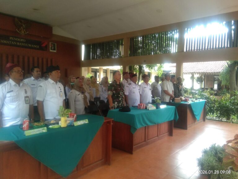 Danramil 0825/01 Banyuwangi Tekankan Stabilitas Wilayah dalam Musrenbang RKPD Kecamatan Banyuwangi