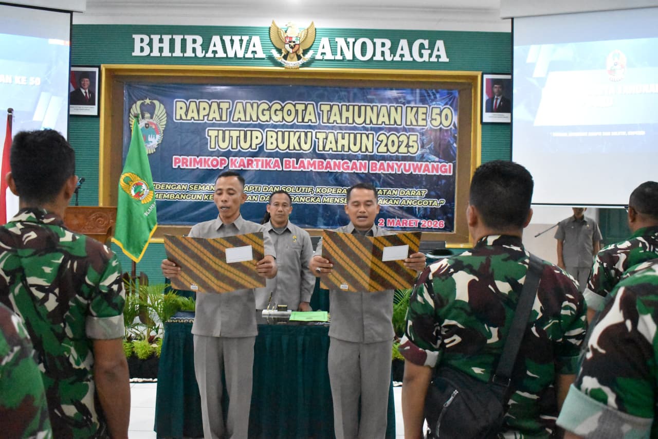 Emas di Usia 50: Primkop Kartika Blambangan Banyuwangi Tancap Gas Wujudkan Koperasi Modern dan Mandiri
